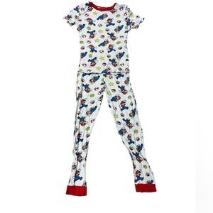 Super Mario Short Sleeve Pajamas for Kids